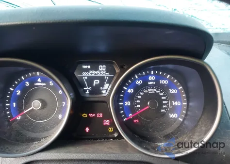 2013 Hyundai Elantra Gls from USA, damaged, VIN 5NPDH4AE9DH321040